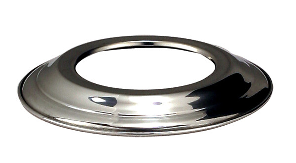 Rosace aluminium diamètre 120mm - large