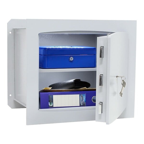 ROTTNER - Coffre Fort À Emmurer Wall Safe Delta 40 Serrure À Clé - large