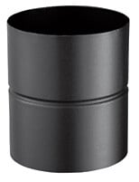 DISTRIWEST - Adaptateur de conduit - Acier - Noir mat - Diam.180 mm - large